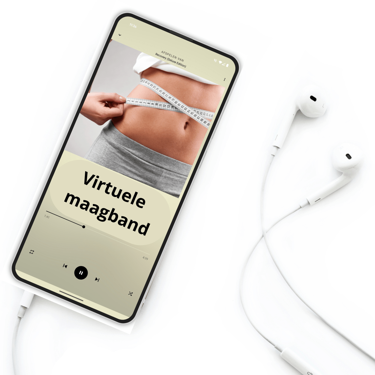 mockup maagband mockup maagband