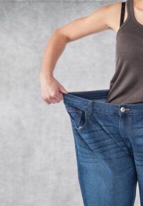 Old pants are too big Old pants are too big